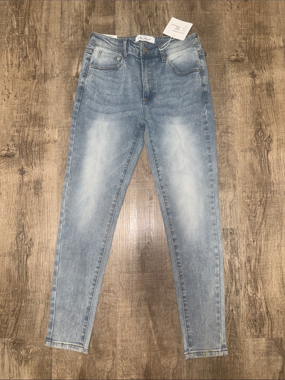 Light Wash Women's High-Rise Skinny Jeans
